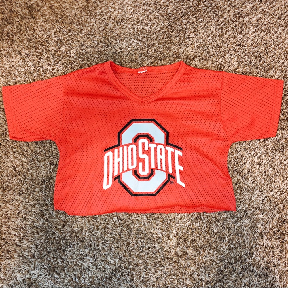 Cropped Ohio State Top